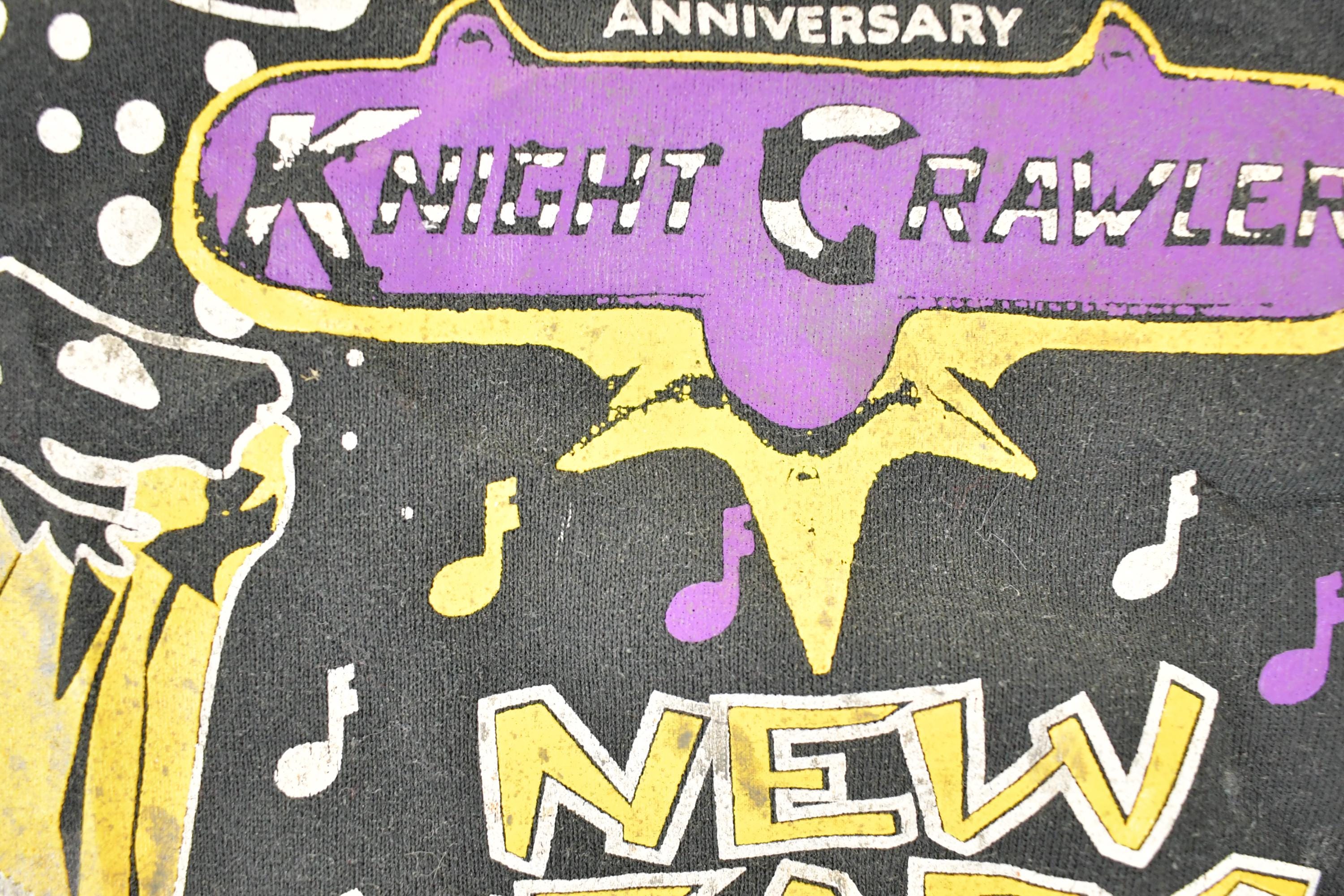 Vintage 1990s Knight Crawler New Years Bash Crewneck Sweatshirt Men's L