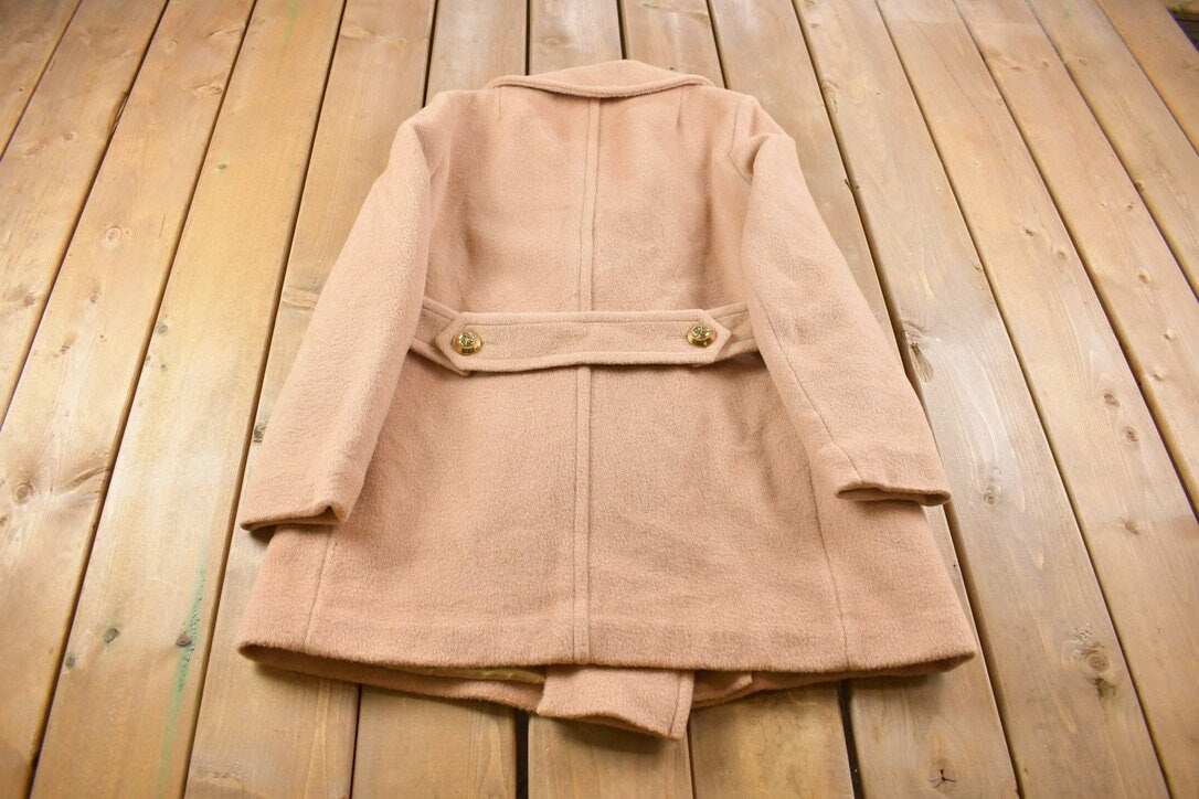Vintage 1980s Weatherbee Water Repellant Overcoat