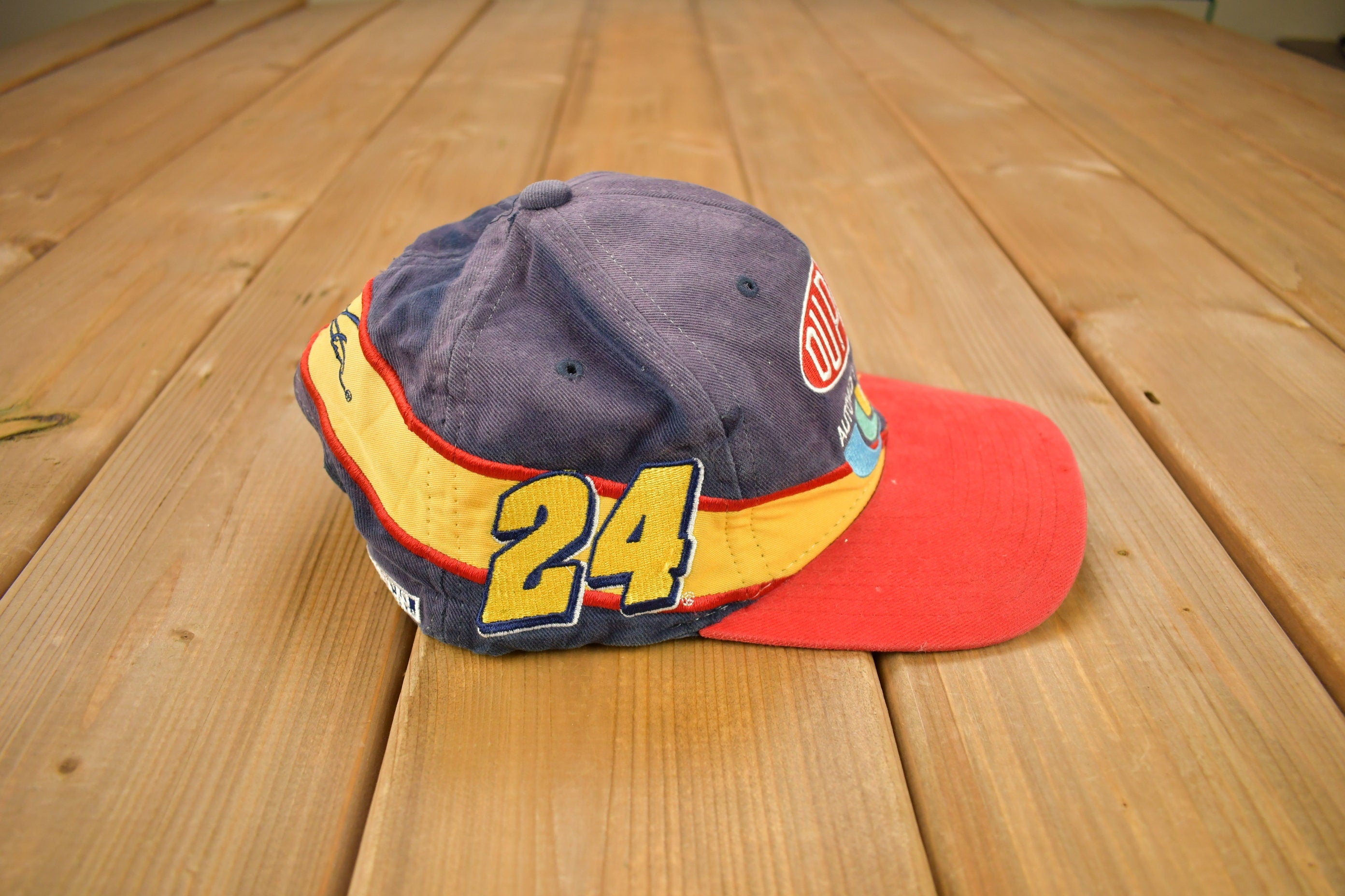 Vintage 1990s Dupont Racing Jeff Gordon Nascar Snapback Hat