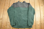Vintage 1990s Green Helly Hansen Fleece Sweater