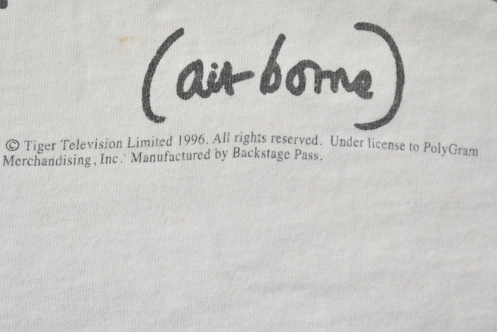Vintage 1996 Mr Bean Airborne TV Promo T-shirt
