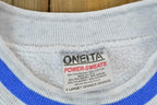 Vintage 1990s Long Lake Eveleth Minnesota Crewneck Sweatshirt Made In USA