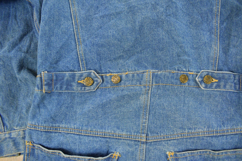 Vintage 1990s American Beauties Denim Jean Jacket Women's Large