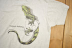 Vintage 1990s Freeport Bahamas Iguana Theme Graphic T-Shirt