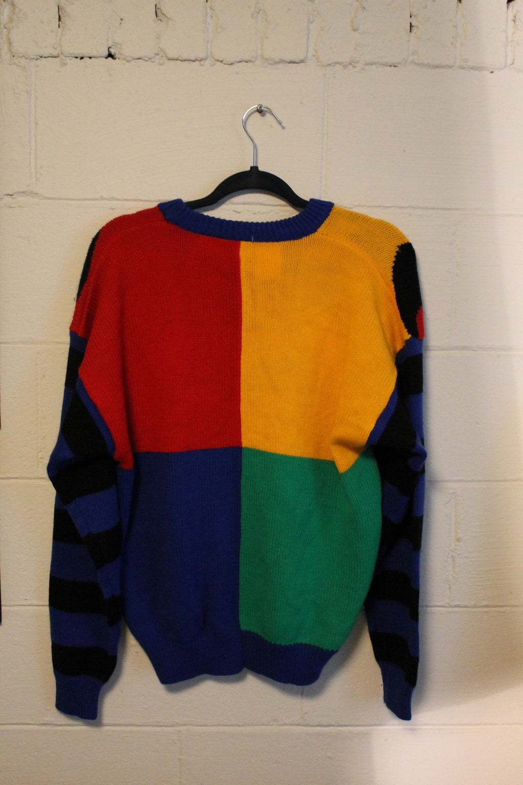 Vintage 1990s Mickey & Minnie Mouse Knitted Crewneck Sweater