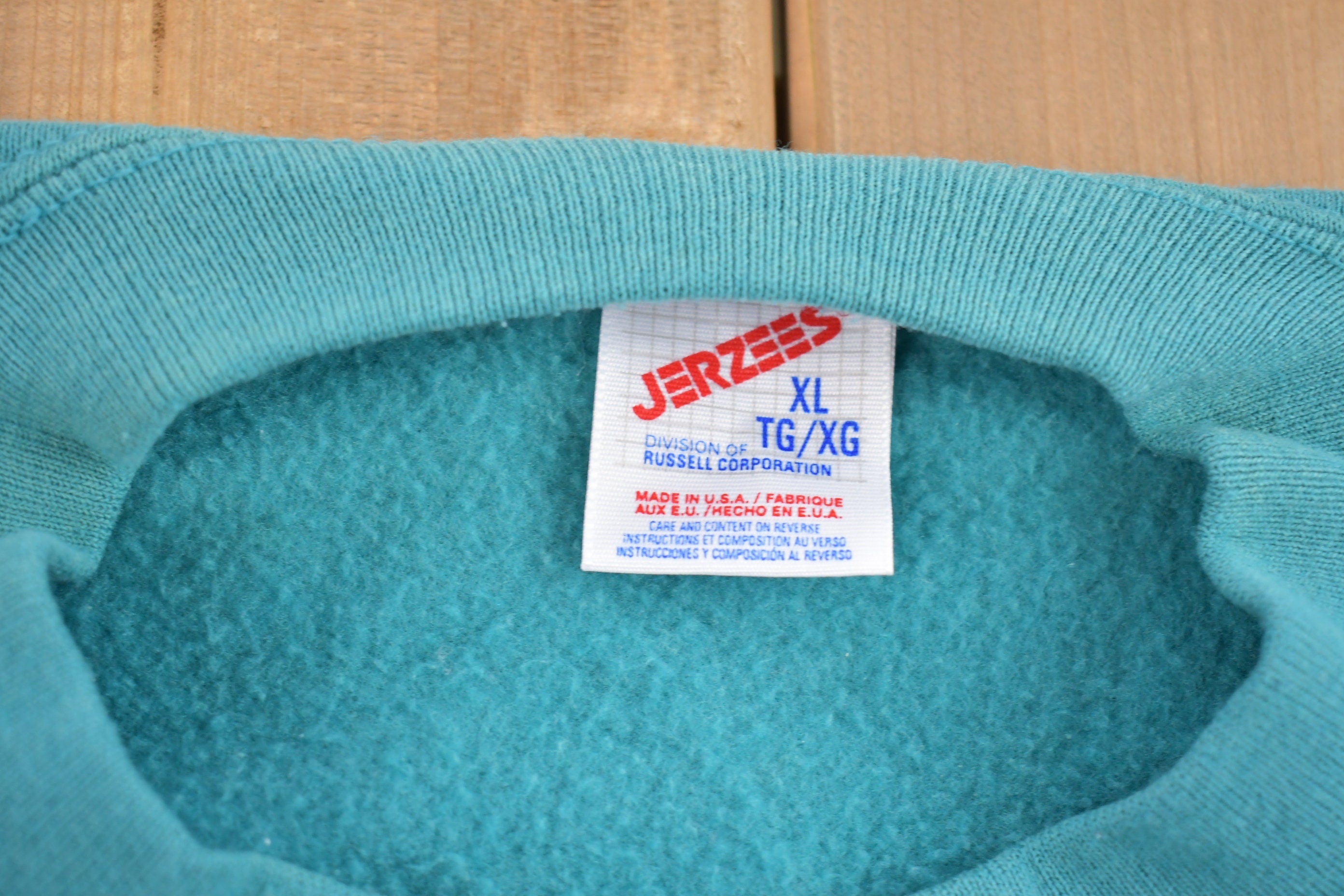 Vintage 1990s Jerzees Blank Crewneck Sweatshirt