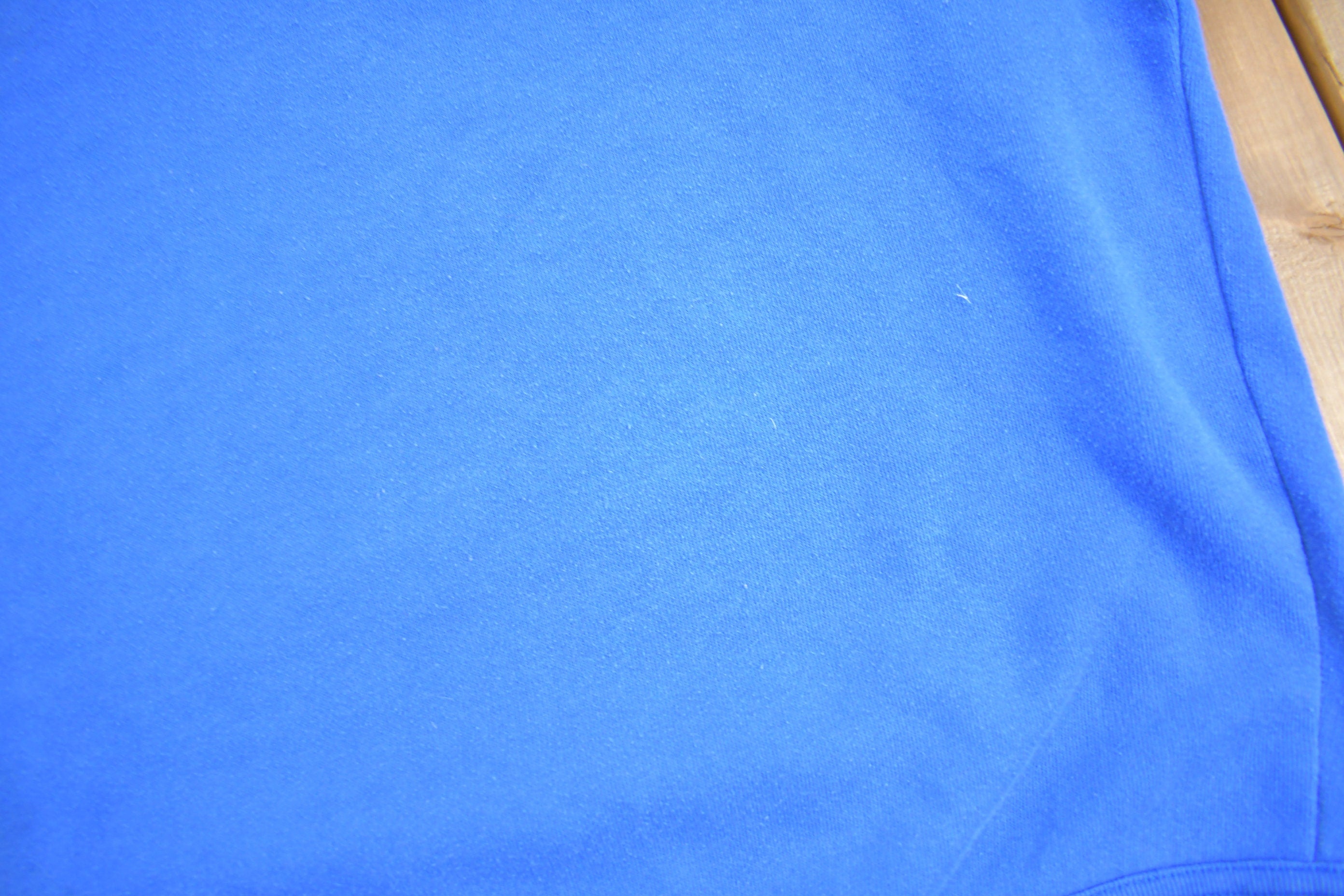 Vintage 1980s Blank Blue Crewneck Sweatshirt