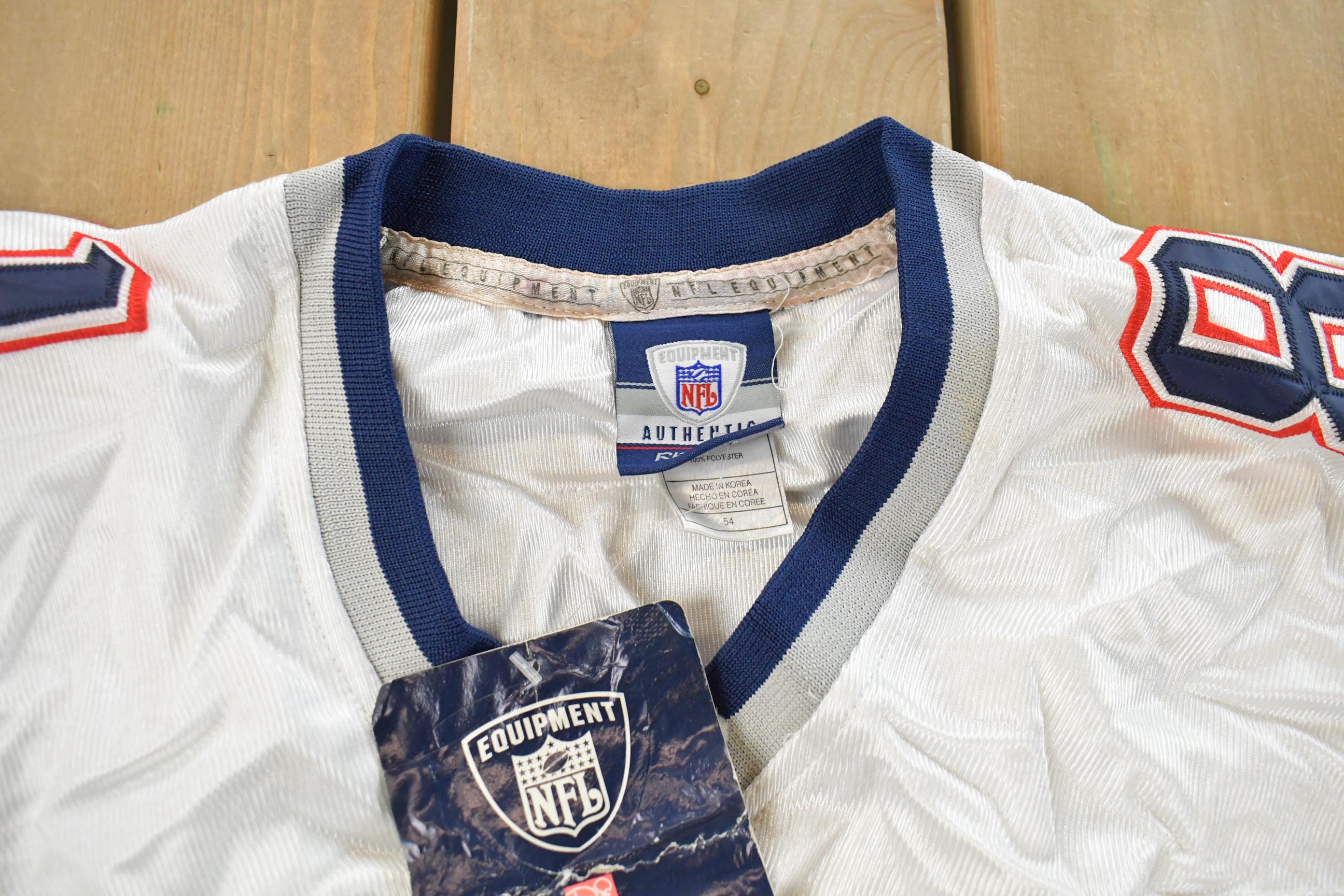 Vintage 2000s Randy Moss New England Patriots Reebok NFL On Field Stitched Jersey Men's XL