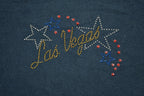 Vintage 1990s Rhinestone Las Vegas Souvenir T Shirt