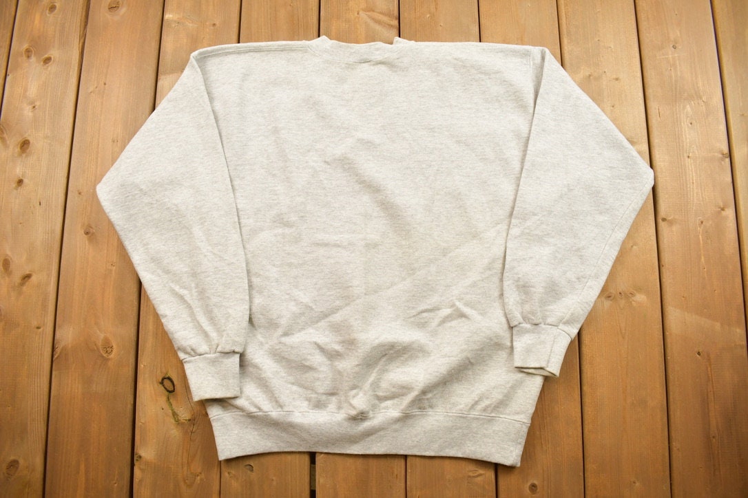 Vintage 1990s Rabbit Golfing Cute Crewneck Sweater