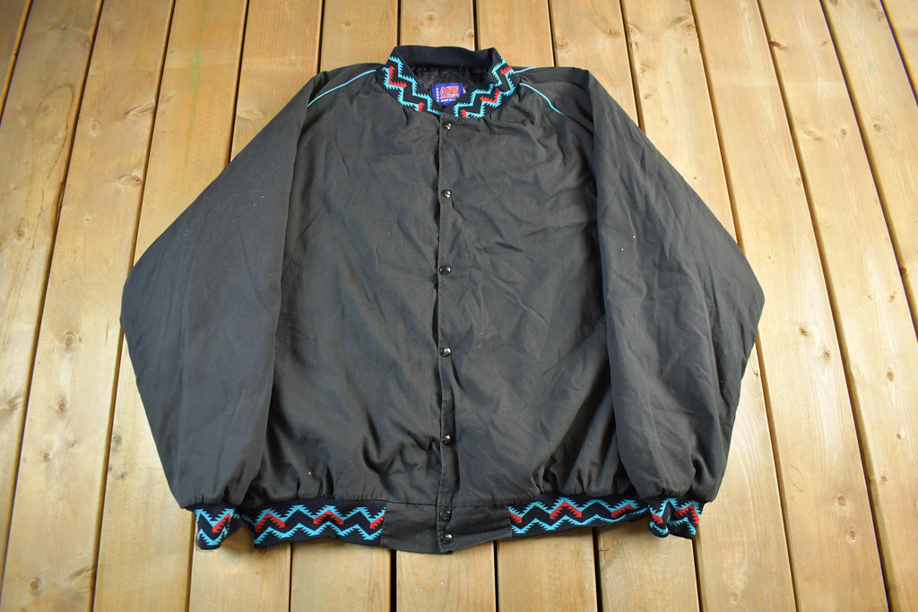 Vintage 1990s AWS Jackets Aztec Jacket Men's 4XL-5XL