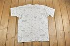 Vintage 1990s Branson Missouri All Over Print Farm Theme Graphic T-Shirt