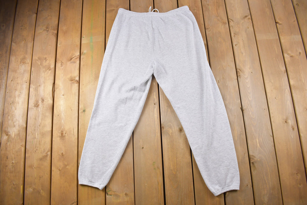 Vintage 1990s Michigan State University Grey Sweatpants 33 x 29