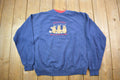 Vintage 1990s Cute Grandma Reindeer Crewneck Sweater
