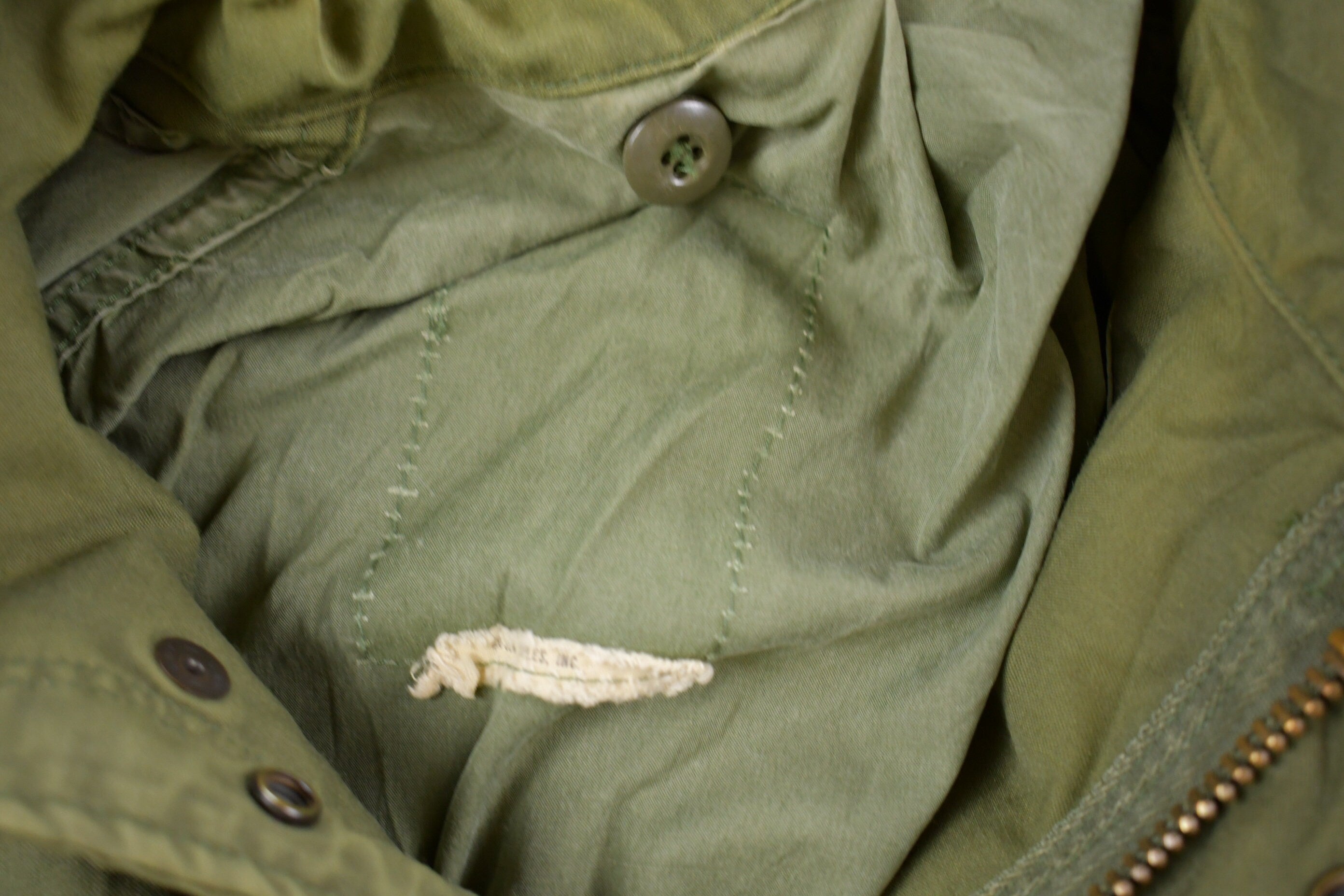 Vintage 1980s Military Field Jacket