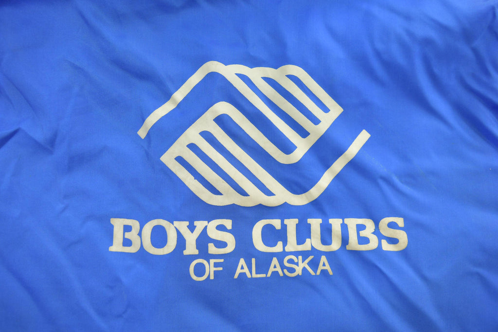 Vintage 1980s Boys Clubs Of Alaska West Wind Lined Jacket