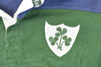 Vintage 1990s Total Rugby Ireland Quarter Button Up Shirt Men's L