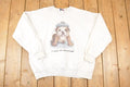 Vintage 1990s I Don't Do Mornings Bulldog Graphic Print Crewneck Sweatshirt Men's XL