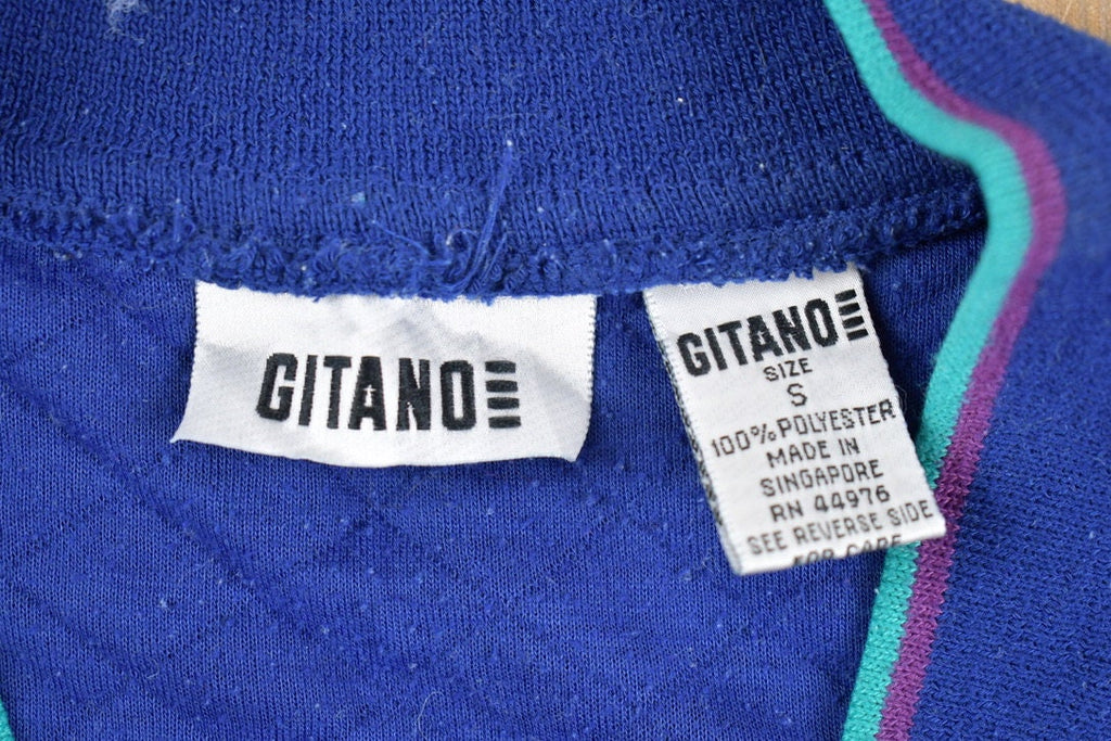 Vintage 1980s Gitano Deep V Neck Sweater