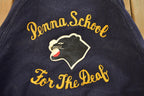 Vintage 1960s Penna School For The Deaf Wool Varsity Jacket Men's S