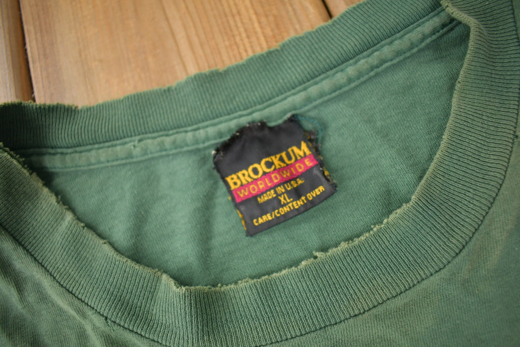 Vintage 1992 Sonic Youth Dirty Single Stitch Graphic Brockum Band T Shirt Made in USA Size XL