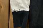 Vintage Y2K Polo Ralph Lauren Black And White Rugby Sweatshirt