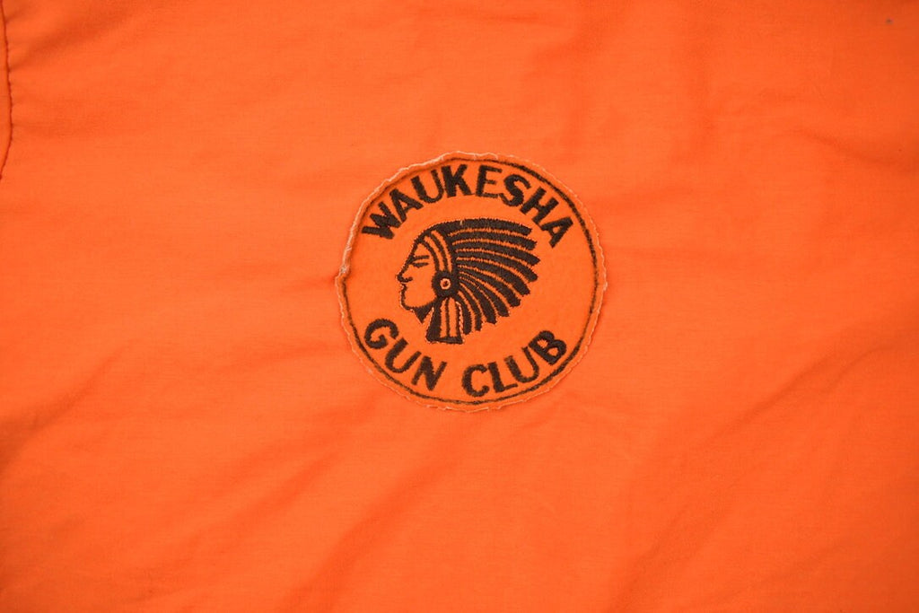 Vintage 1990s Waukesha Gun Club Patched Button Up Shirt