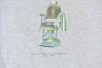 Vintage 1990s Banana Republic Clothing Co. Single Stitch Graphic Barber Shop T-Shirt