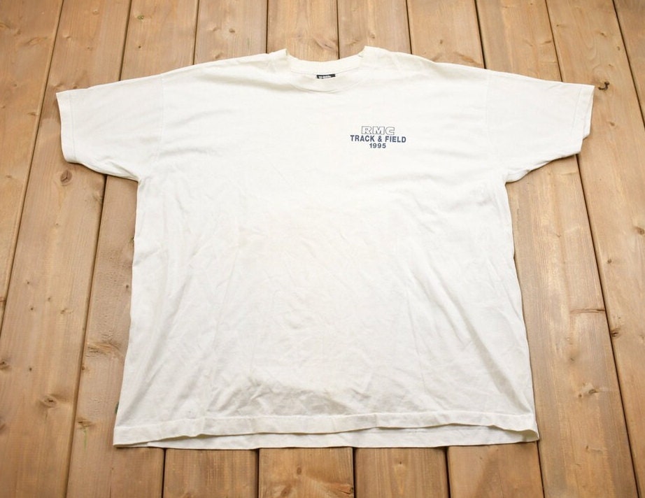 Vintage 1990s RMC Track And Field Collegiate T-Shirt