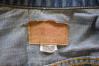Vintage 1990s Distressed Levi's Red Tab Denim Jean Jacket
