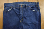 Vintage 1970s GWG Western Style Flare Jeans Size 37 x 32.5