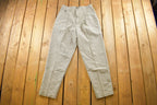 Vintage 1990s Lee Casuals Wrinkle Free Pleated Trousers