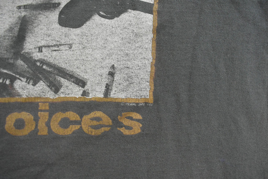 Vintage 1992 Pearl Jam Choices Band T-Shirt Men's XL