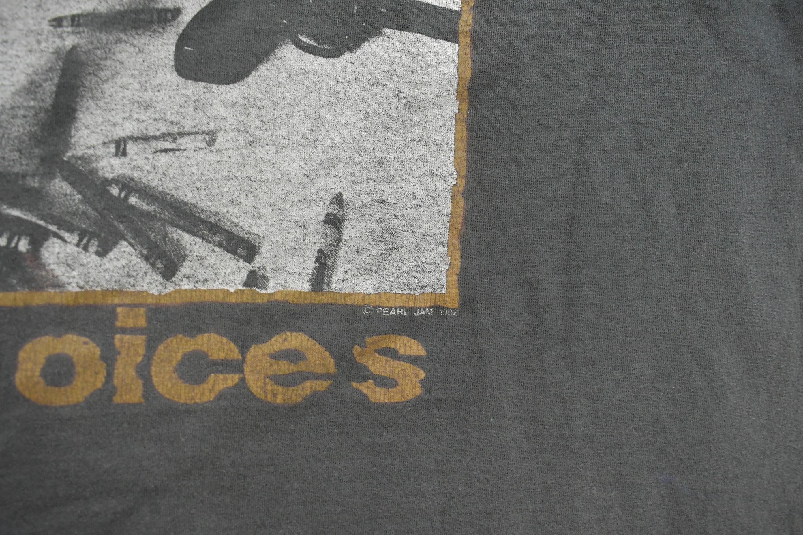 Vintage 1992 Pearl Jam Choices Band T-Shirt Men's XL