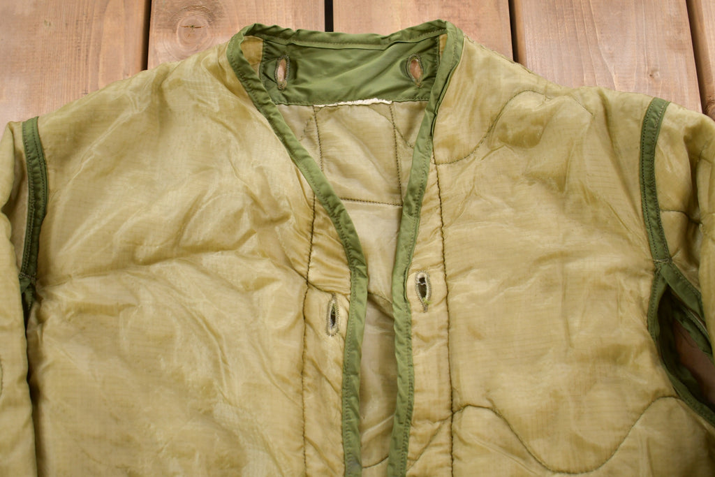 Vintage 1980s Military M65 Liner Jacket