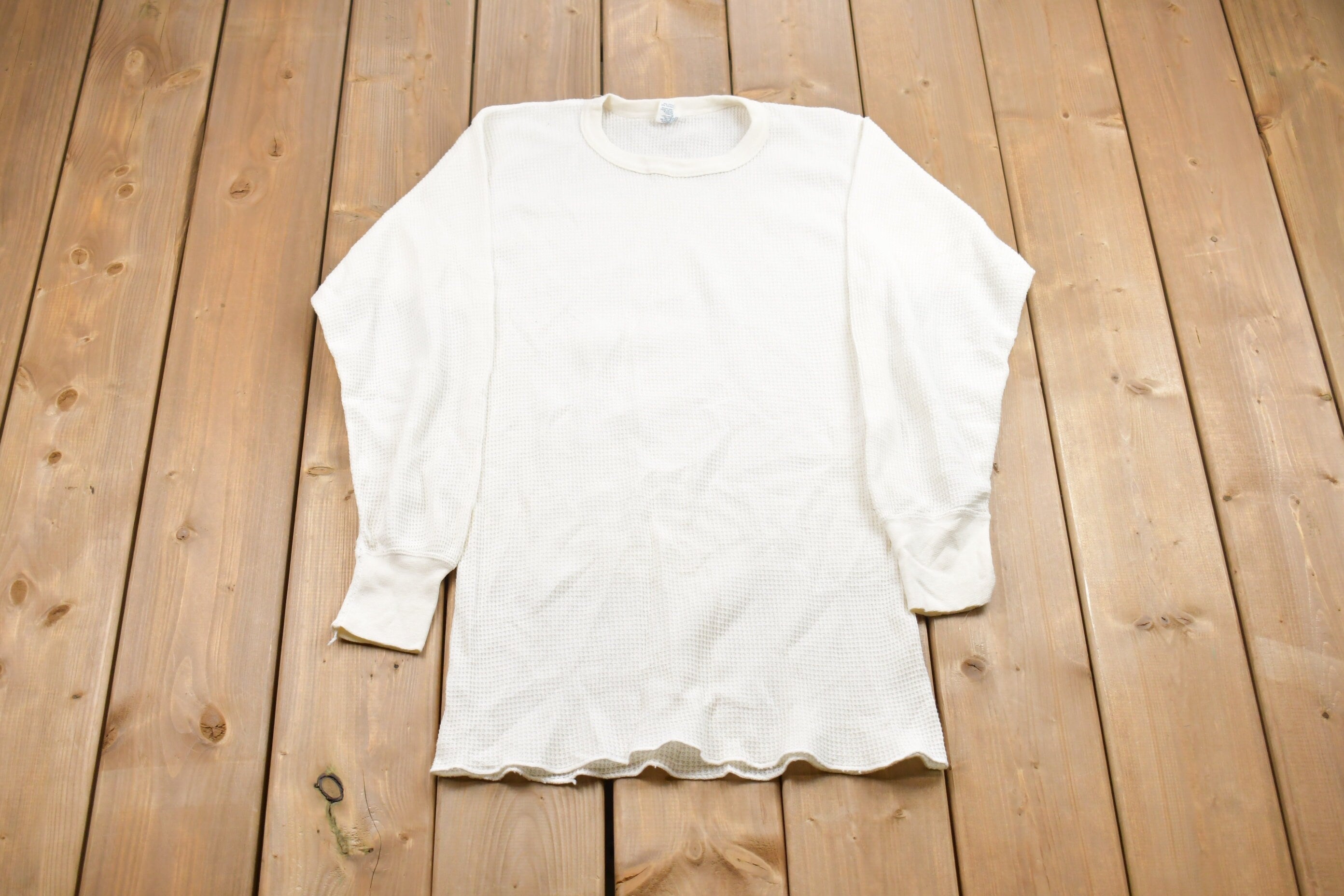 Vintage 1990s Long Johns Thermal Long Sleeve Shirt