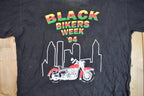 Vintage 1994 Black Bikers Week Atlanta Georgia Single Stitch Graphic T-Shirt