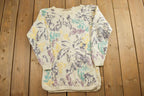 Vintage 1990s Perry Ellis Portfolio Petite Knit Crewneck Sweater