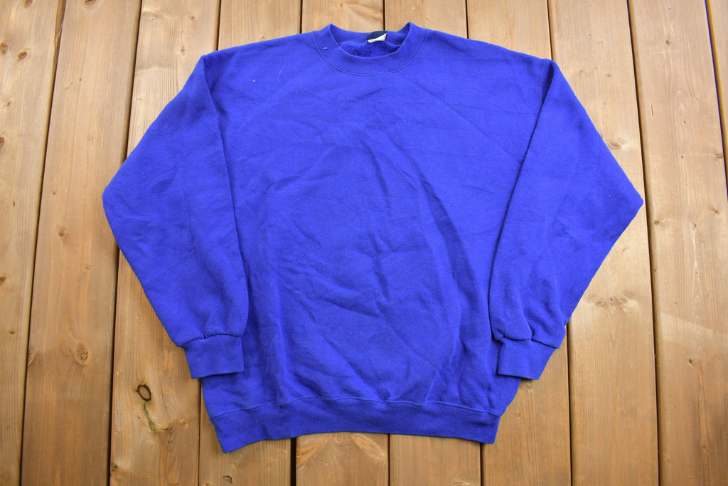 Vintage 1990s Blank Honors Crewneck Sweatshirt