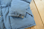 1980s Struggle Gear Blue Down Filled Puffer Jacket Mens L