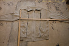 Vintage 1990s 3D Cable Knit Full Zip Sweater