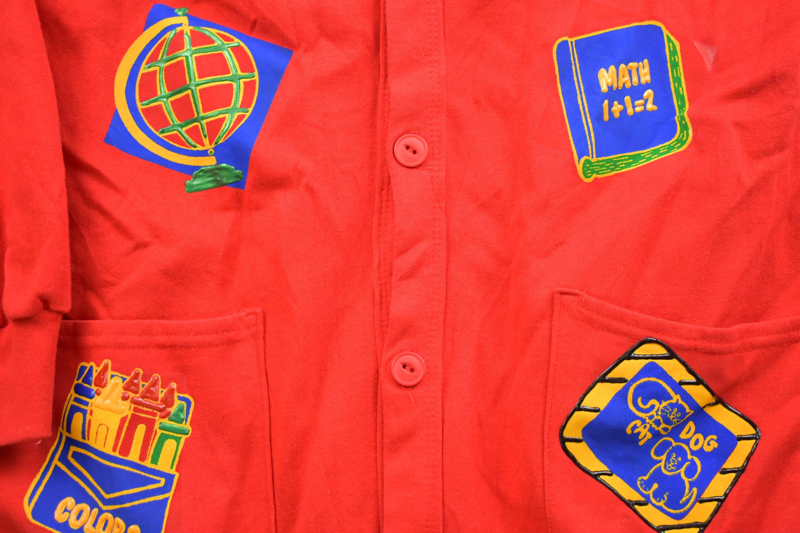 Vintage 1990s Fleece Cardigan