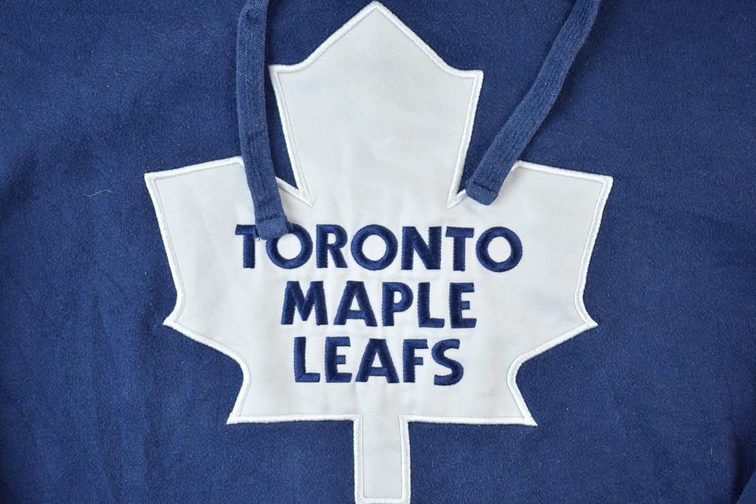 Vintage 1990s Toronto Maple Leafs NHL Hockey Hoodie Sweatshirt