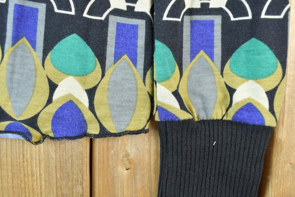 Women Vintage Vigoss Y2K Abstract Print T-Shirt