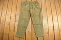 Vintage 1990's RG Brown's Khaki Pants 34 x 28.5