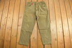 Vintage 1990's RG Brown's Khaki Pants 34 x 28.5