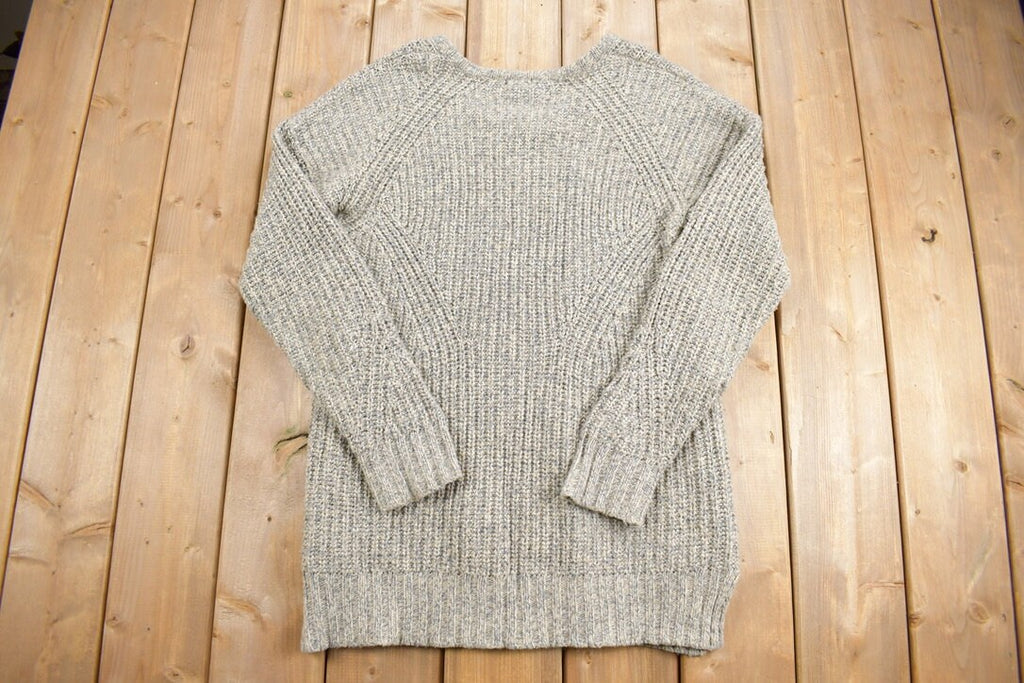 Vintage 1990s Roots Knit Crewneck Sweater