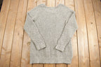 Vintage 1990s Roots Knit Crewneck Sweater