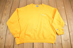 Vintage 1990s Champion Embroidered Small Logo Sweatshirt