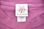 Vintage 1990s M.J Carroll Floral Graphic T Shirt